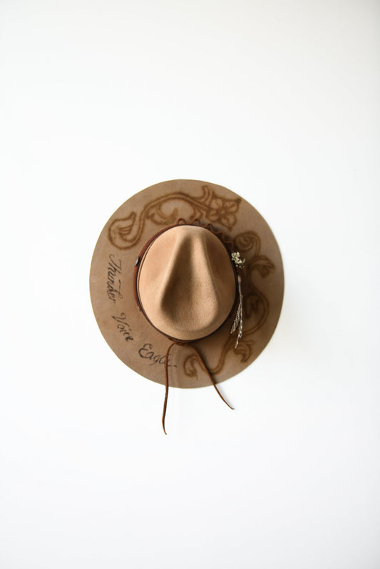Flame Etched Hat 14