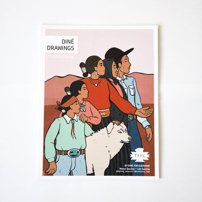 Diné Drawings Coloring Book
