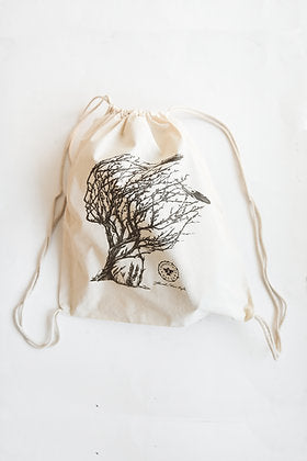 Sacred Sage Drawstring Bag